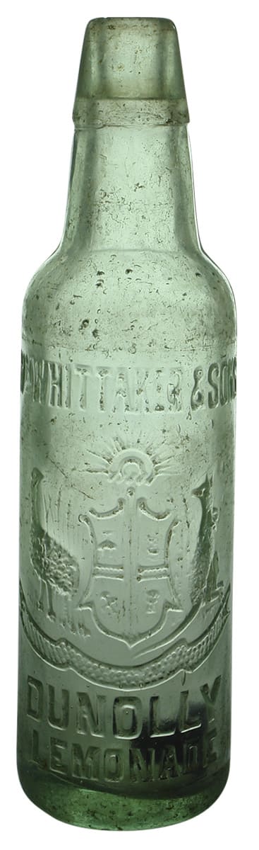 Whittaker Dunolly Lamont Patent Bottle