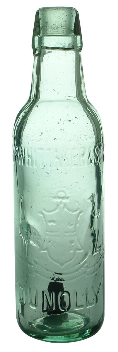 Whittaker Dunolly Lamont Patent Bottle