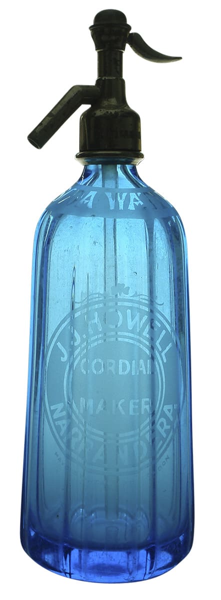 Howell Narrandera Vintage Blue Soda Syphon