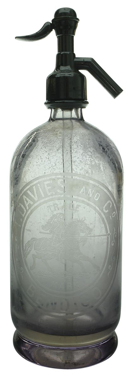 Davies Bendigo Knight Soda Syphon Bottle