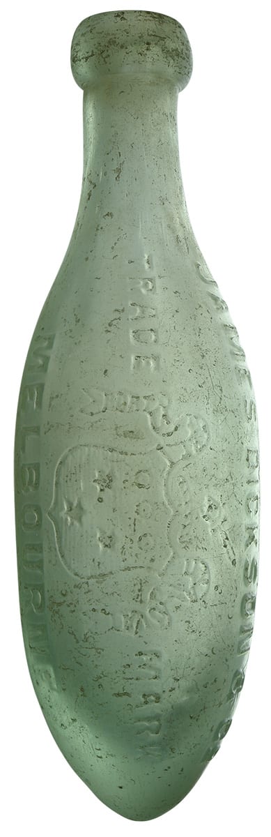 James Dickson Melbourne Shield Torpedo Bottle
