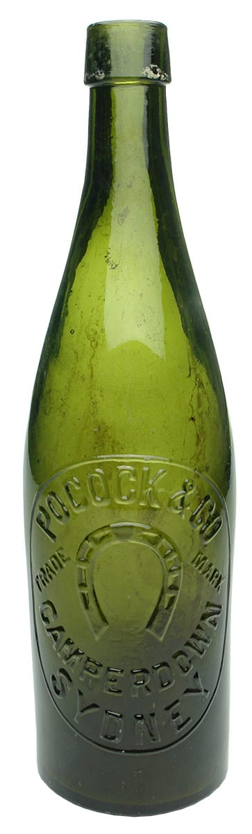 Pocock Camperdown Sydney Horseshoe Beer Bottle