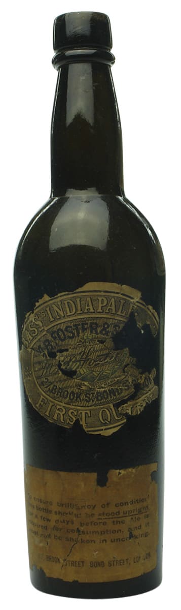 Foster Bass's India Pale Ale Labelled Bottle