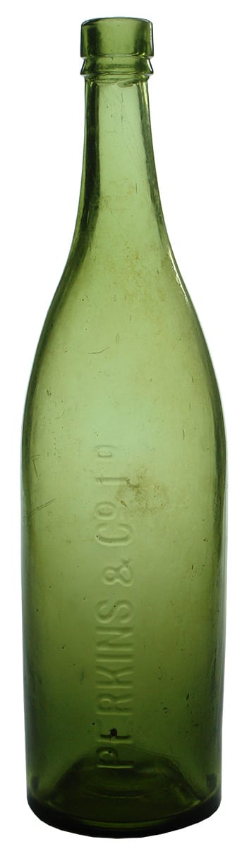 Perkins Queensland Antique Beer Bottle