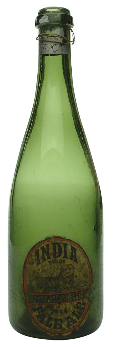 India Pale Ale Tiger Labelled Beer bottle