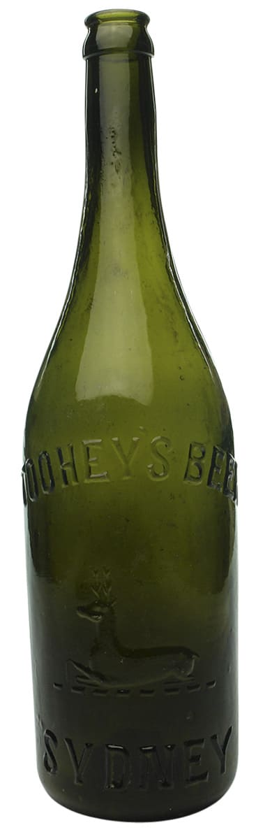 Toohey's Beer Sydney Deer Beer Bottle