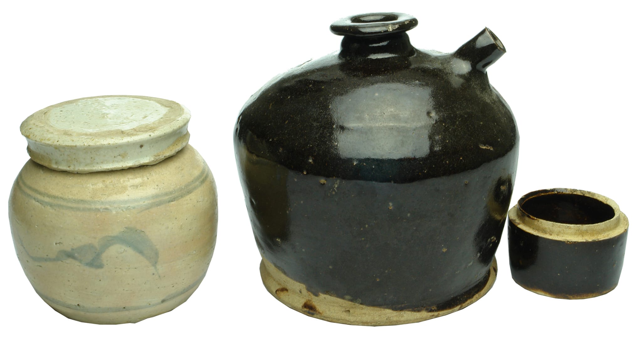 Collection Chinese Ceramic Pots Jars