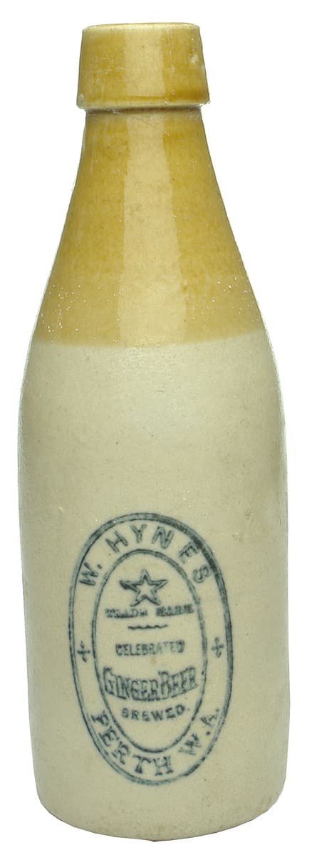 Hynes Perth Stoneware Ginger Beer Bottle