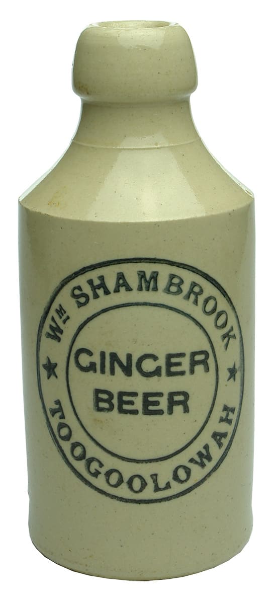 Shambrook Toogoolowah Stone Ginger Beer Bottle