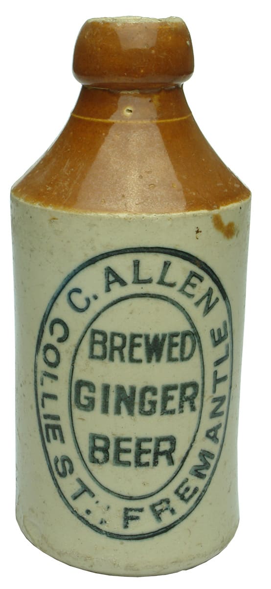 Allen Collie Street Fremantle Brewed Ginger Beer