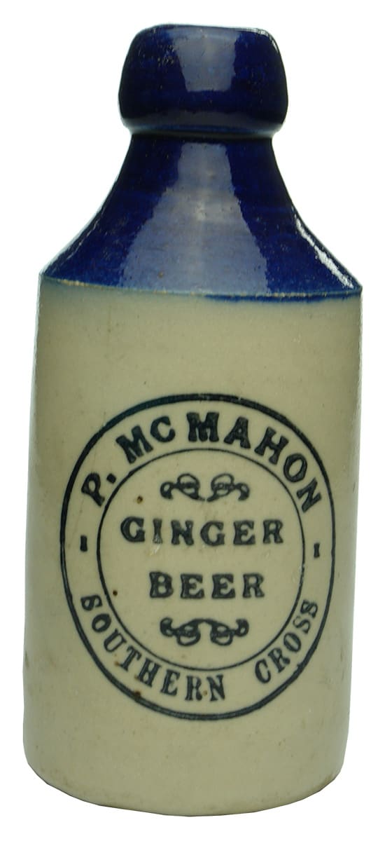 McMahon Southern Cross Ginger Beer Stone Bottle