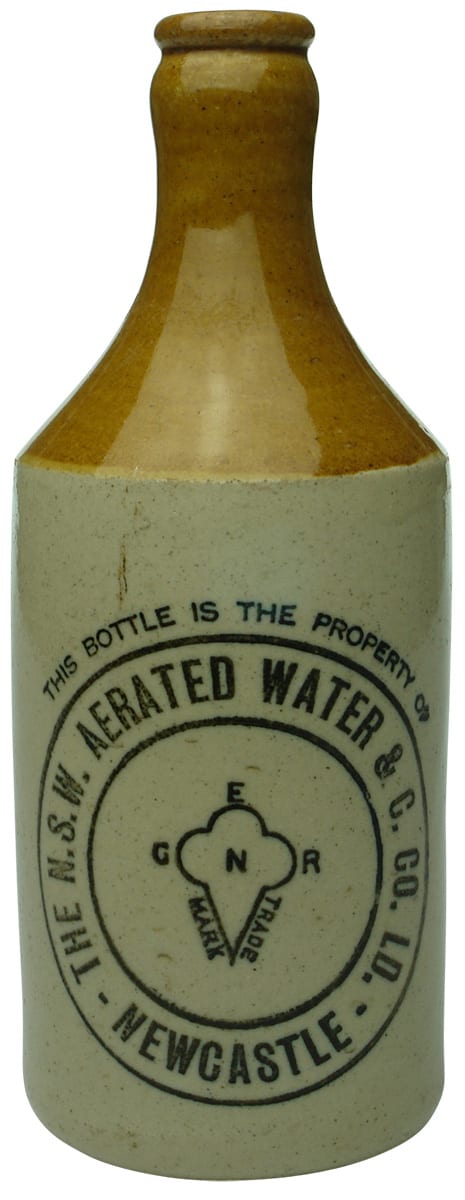 NSW Aerated Water Newcastle Stoneware Ginger Beer