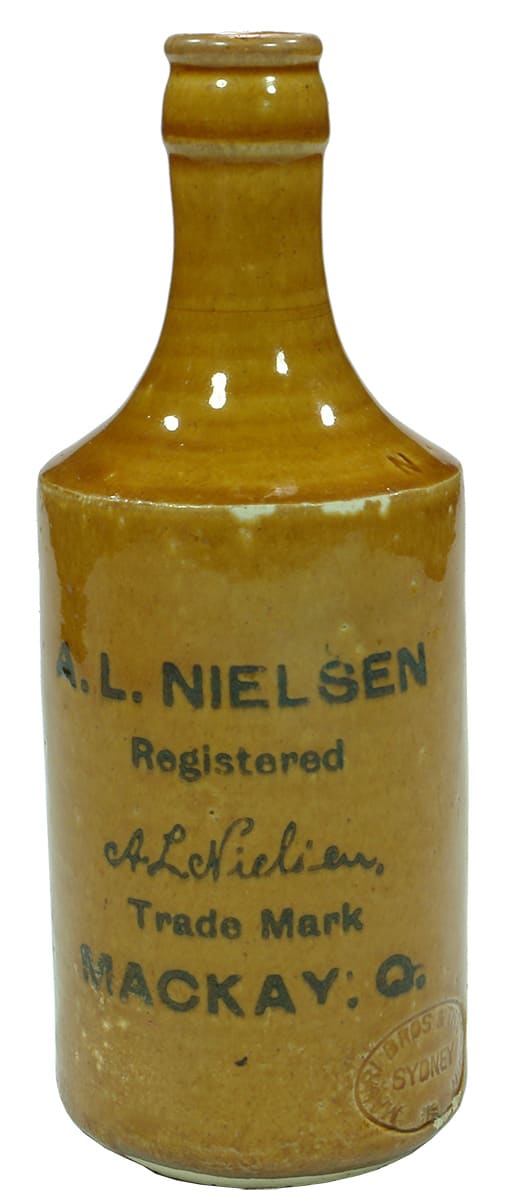 Nielsen Mackay Stoneware Ginger Beer Bottle