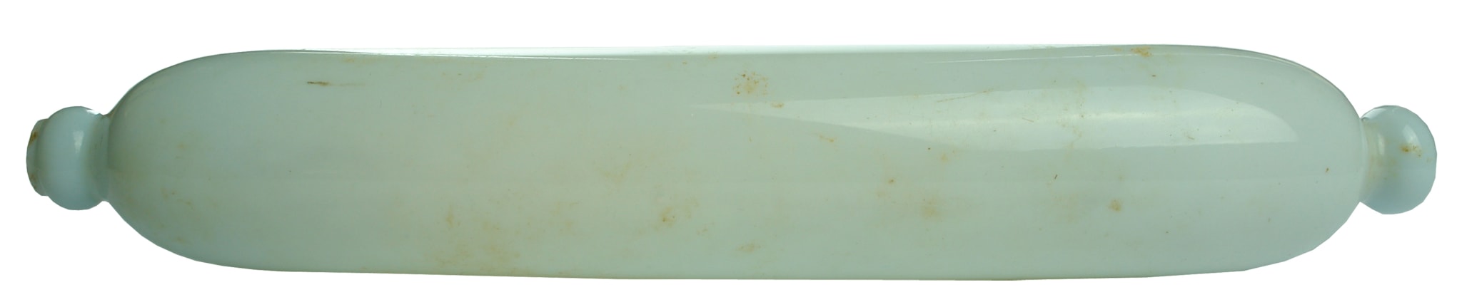 Milk Opal Glass Rolling Pin