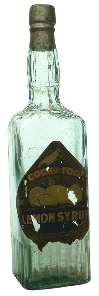 Dyason's Cockatoo Lemon Squash Cordial Bottle