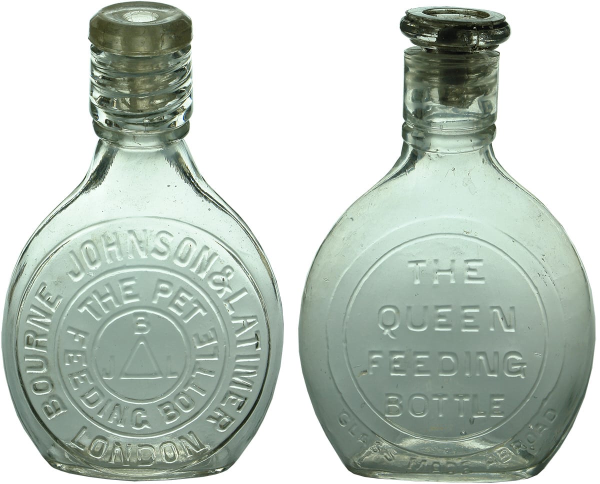 Antique Baby Feeder Bottles