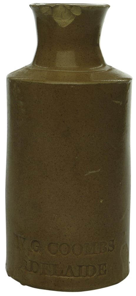 Coombs Adelaide Stoneware Impressed Jar