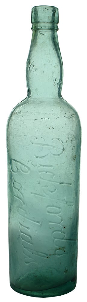 Bickfords Cordials Script Antique Bottle