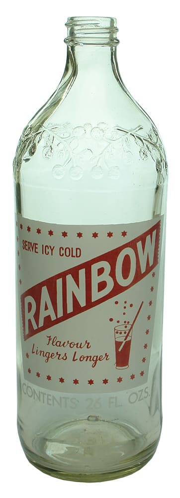 Rainbow Flavours Linger Longer Ceramic Label Bottle