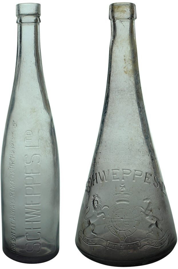 Antique Vintage Cordial Bottles