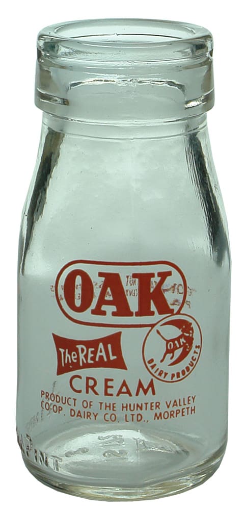 Oak Hunter Valley Milk Bottle