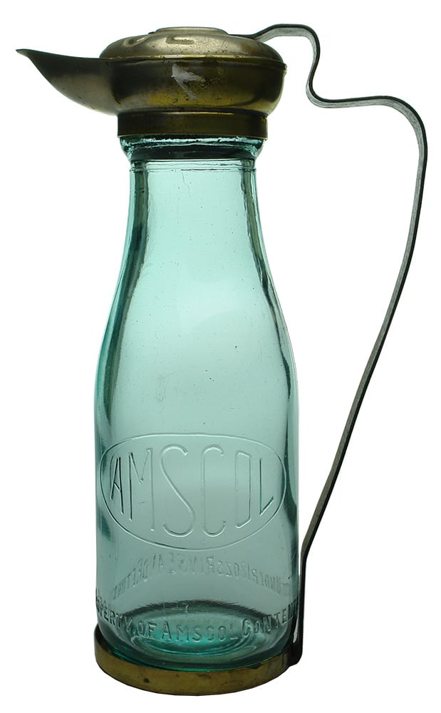 Amscol Vintage Milk Bottle Holder