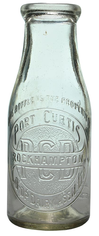 Port Curtis Rockhampton Milk Bottle