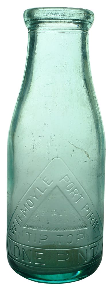 Moyle Port Pirie Vintage Milk Bottle