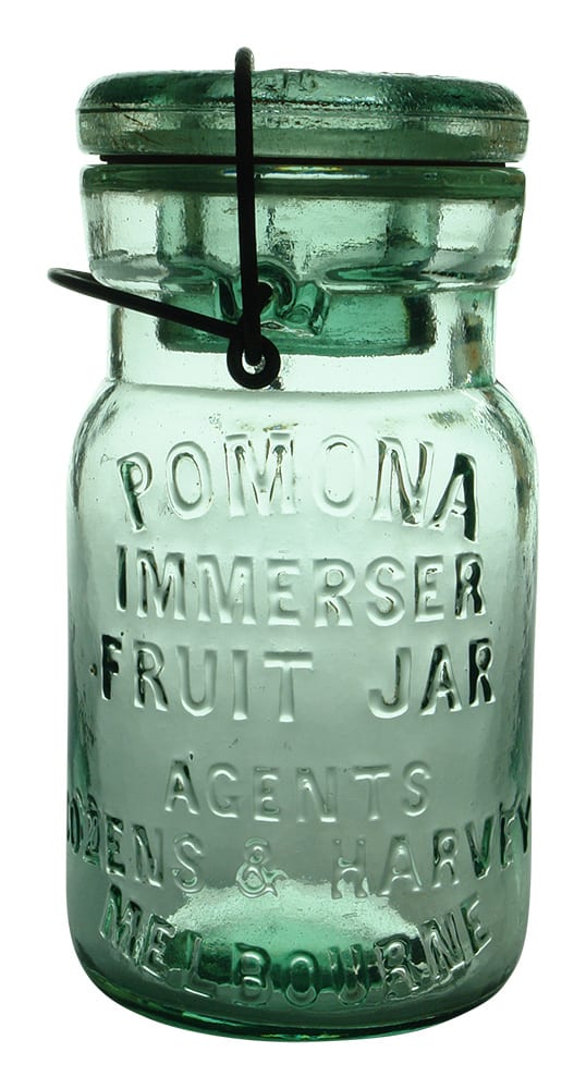 Pomona Immerser Fruit Jar Cozens Harvey