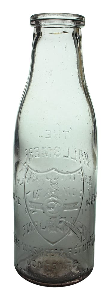 Willsmere Certified Milk Antique Bottle Melbourne