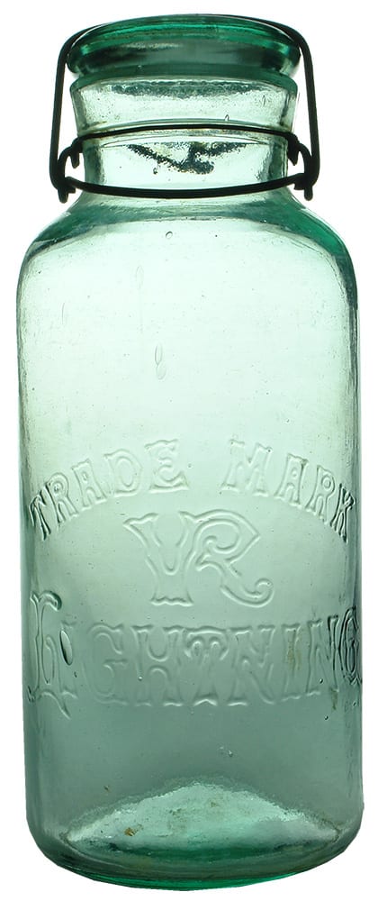 VR Lightning Antique Preserving Fruit Jar