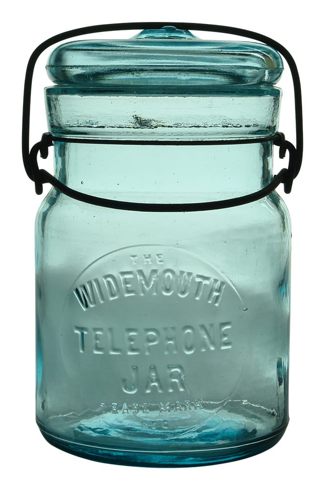 Widemouth Telephon Preserving Fruit Jar