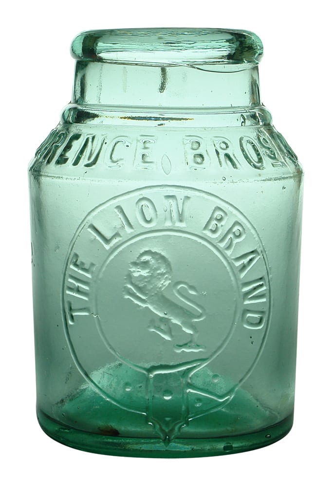 Lawrence Bros Lion Brand Jam Jar