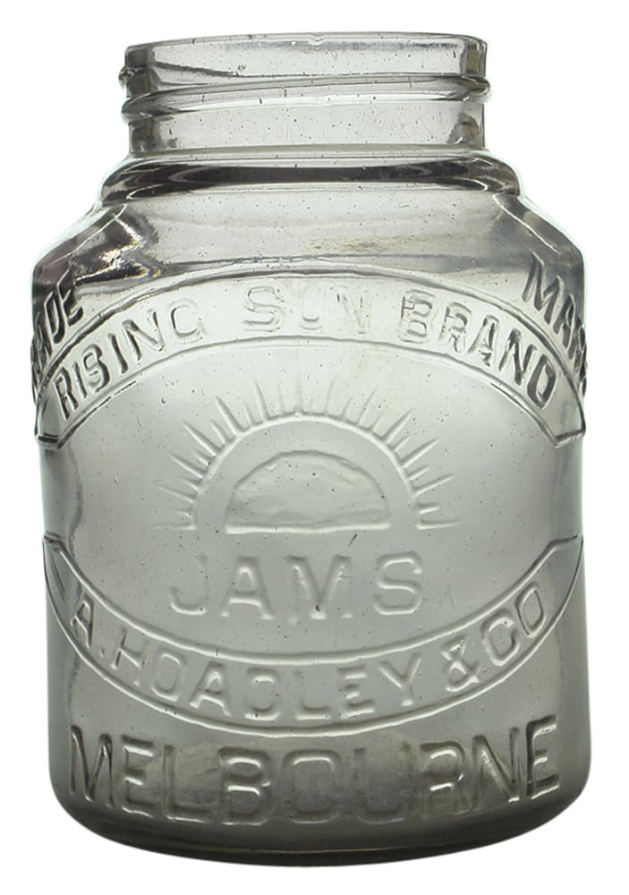 Rising Sun Brand Hoadley Melbourne Jam Jar