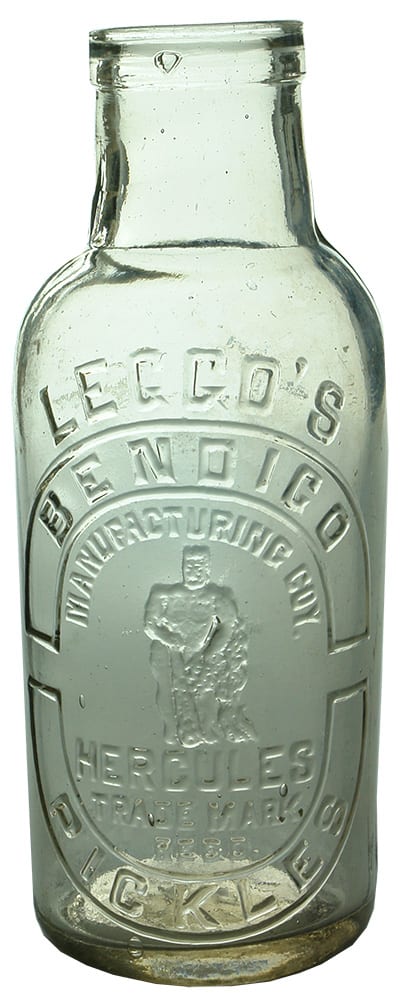 Leggo's Bendigo Hercules Pickles Jar