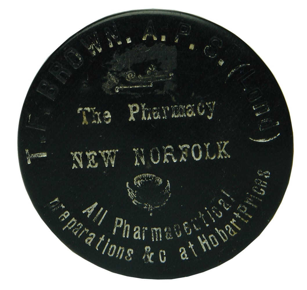 Brown Pharmacy New Norfolk Advertising Mirror