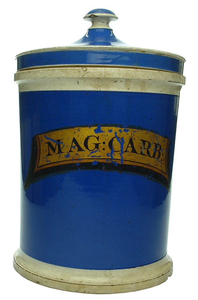 Mag Carb Pottery Pharmacy Jar