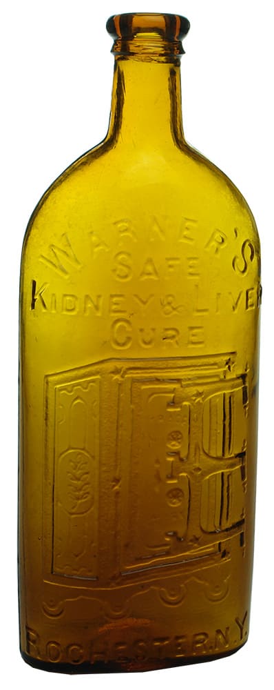 Warner's Safe Kidney Liver Cure Rochester Bottle