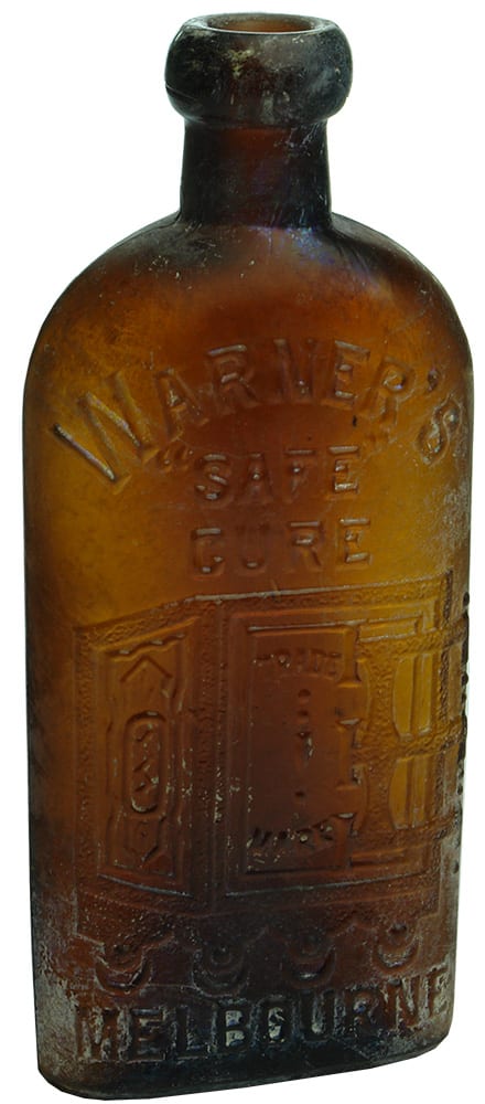 Warners Safe Cure Melbourne Antique Bottle