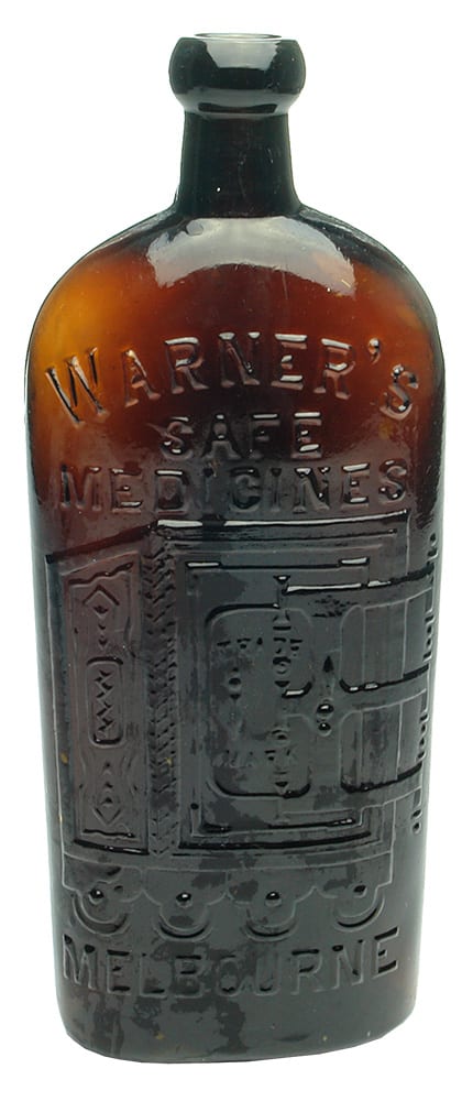 Warner's Safe Medicines Melbourne Antique Bottle