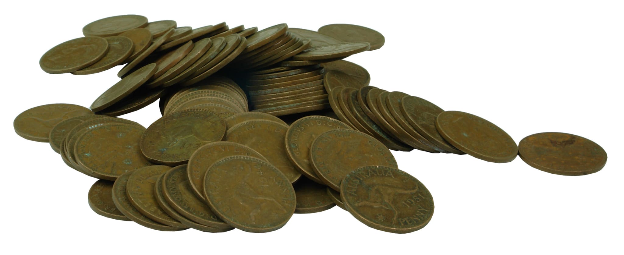 Kilogram Australian Copper Pennies