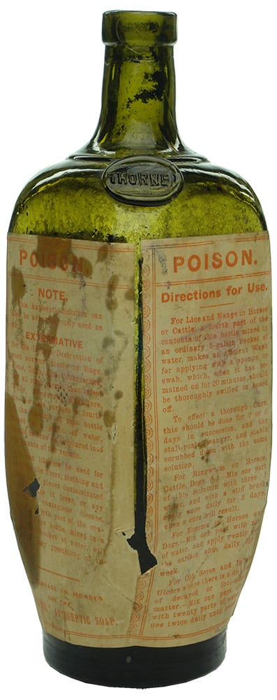 Thorne Labelled Poison Bottle