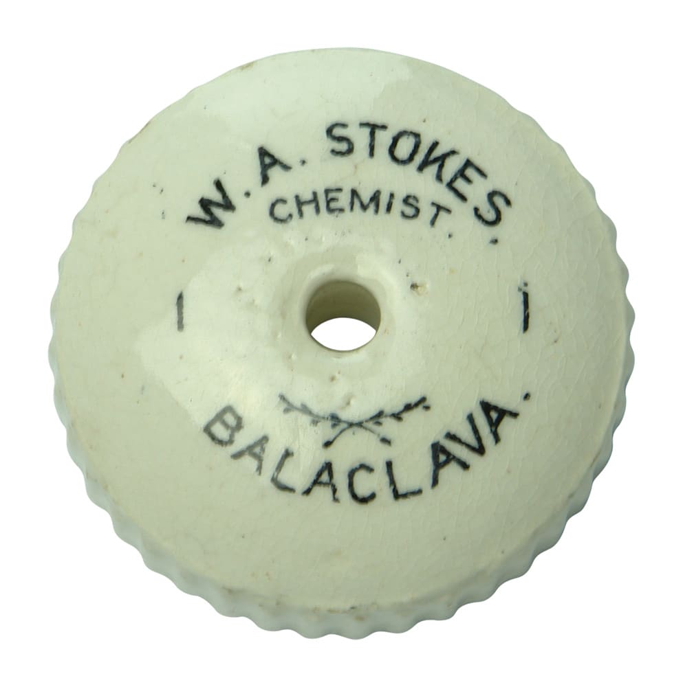 Stokes Chemist Balaclava Ceramic Baby Feeder Cap