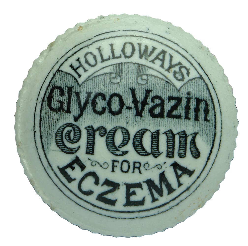 Holloways Glyco Vazin Cream Pot Lid