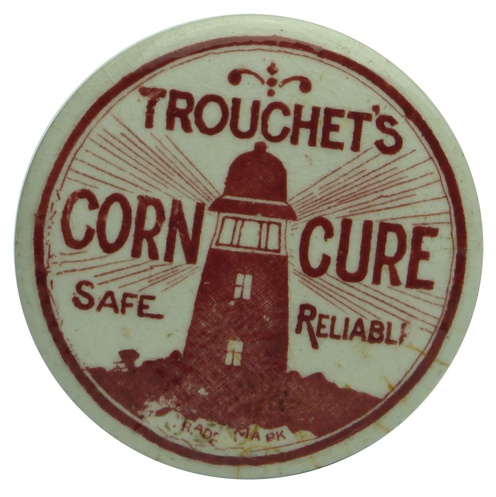 Trouchets Corn Cure Lighthouse Pot Lid
