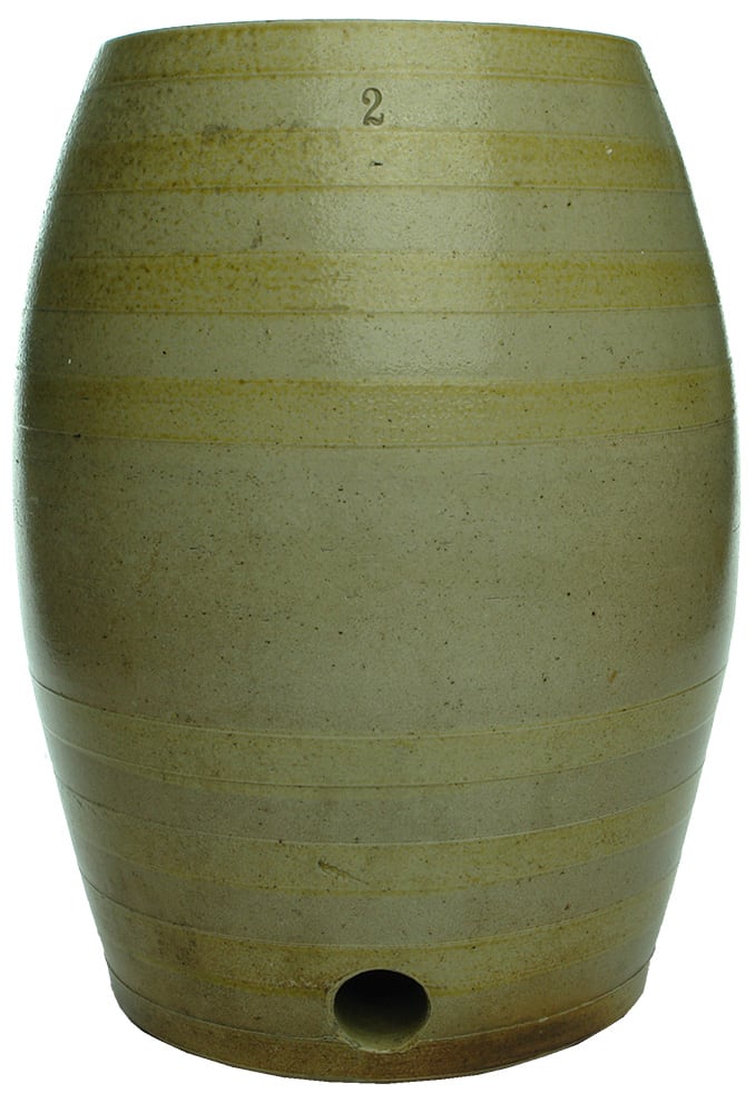 Bendigo Pottery Stoneware Barrel