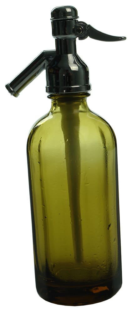 Amber Glass Perfume Soda Syphon