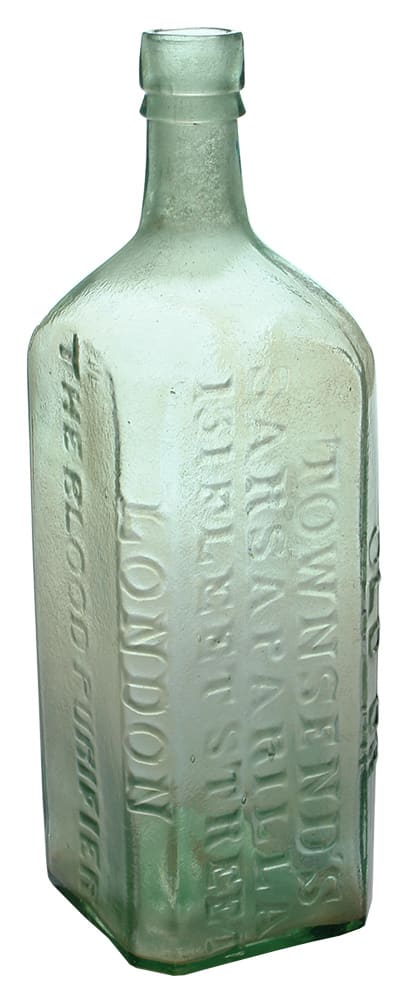 Old Dr Townsends Sarsaparilla London Bottle