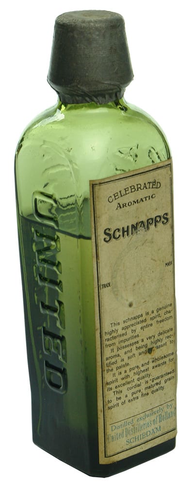 United Schiedam Aromatic Schnapps Sample Bottle