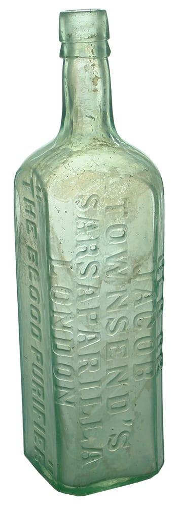 Old Dr Townsends Sarsaparilla London Bottle